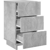  Noćni ormar 2 pcs Betonska siva 33,5 x 34,5 x 60 cm | shoptok.hr