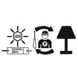 Lesnina XXXL Eglo 390415 - prigušiva LED luster na lanku LARVA 6xLED/3,7W/230V 2700-6500K+DO | Eponuda.com