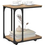  Stranska miza Umetni hrast 50 x 35 x 55.5 cm Konstruiran les, (5000201983) | Shoptok.si