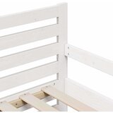  Krevet s produžetnim madracem s uzglavljem Bijelo 80 x 200 cm | shoptok.hr