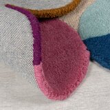 Flair Rugs Bež ročno tkana volnena preproga 120x170 cm Mia Textured Scallop – | Shoptok.si