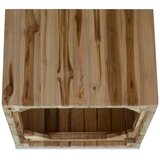  Stolić za kavu od prave tikovine 50 x 50 x 35 cm | shoptok.hr