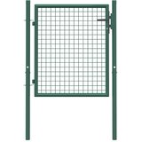  Vrata za ogradu Čelik 100x75 cm Zelena | shoptok.hr