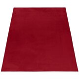XXXL Preproga Z Visokim Florom Pouffy, Rdeča, 80x250cm | Shoptok.si