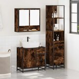  3-dijelni set kupaonskog namještaja boja hrasta drveni | shoptok.hr