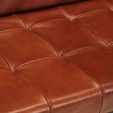 vidaXL Trosjed od prave kozje kože smeđi | shoptok.hr