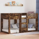  Postelja na vzkraj za otroke Dimljeni oreh 75 x 190 cm, (5000137010) | Shoptok.si
