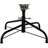 vidaXL Umestno božično drevo Zelena in Bela 210 cm PVC in kovina | Shoptok.si