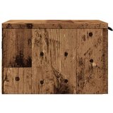 vidaXL Stenska nočna omarica 2 kosa artisan hrast 34x30x20 cm | Shoptok.si