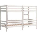vidaXL Dnevna postelja bela 90x190 cm trdna borovina | Shoptok.si