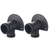 INF 2-Pack Nerjaveče Jeklo Črna Adapter za Tuš Glavo - Podstavek za Montažo, (5000165975) Cene