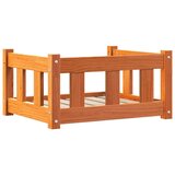  Krevet za psa Vosak smeđa 55 x 45 x 28 cm Čvrsto borovo drvo | shoptok.hr