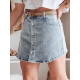 DStreet Spódnico-spodenki damskie jeansowe DENIVISA niebieskie | Shoptok.si