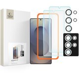 TECH-PROTECT kaljeno steklo za galaxy S25 ultra clear 3-PAKET polno pokritje, (5000017797) | Shoptok.si