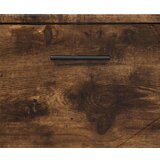 vidaXL set namještaja za kupaonicu s ladicama 3 pcs dimljeni hrast | shoptok.hr