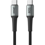 Superior Pleteni USB data kabal SU-K110, 100W, 5A, Type-C na Type-C, 2m, Sivi Cene