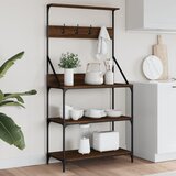  Pekarski stalak s kukama i 4 razine boja hrasta drveni | shoptok.hr