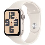 Apple watch se (2024) 40mm gps starlight case/starlight sport band s/m, (mxef3qv/a) cene