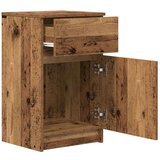 vidaXL Nočna omarica iz starega lesa 39x35x65 cm inženirski les | Shoptok.si