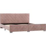  Posteljni okvir roza žamet 180x200 cm, (20794933) | Shoptok.si