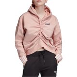 Adidas Športne jope in jakne Ruched Hoodie Rožnata Cene