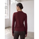 Sinsay Pamučna majica dugih rukava | shoptok.hr