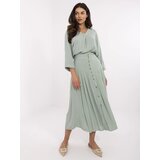 Sublevel Skirt-D73761M50187B-pistachio | Shoptok.si