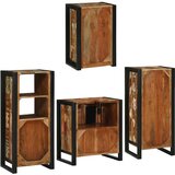  Set namještaja za kupaonicu 4 kom. Šareni 55 x 35 x 60 cm | shoptok.hr