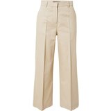 Weekend Max Mara Hlače na crtu 'ZIRCONE' pijesak | shoptok.hr