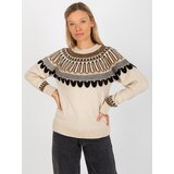 RUE PARIS Sweater-LC-SW-0342.06X-beige | Shoptok.si