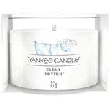 Yankee Candle Sveča v kozarčku Clean Cotton - 1 kos | Shoptok.si