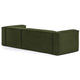 Kave Home Zelena kutna garnitura od samta (s desnim kutom) Blok – | shoptok.hr