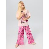 Sinsay Viskozne hlače širokih nogavica Stitch | shoptok.hr
