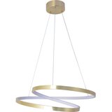  LED luster na sajli ZEFIRA LED/40W/230V 4000K, prečnik 50 cm, zlatna | Eponuda.com
