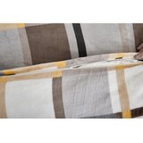 My House Siva/smeđa posteljina za krevet za jednu osobu od mikropliša 140x200 cm – | shoptok.hr