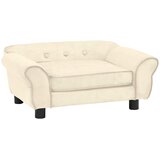 SOFA za pse krem 72 x 45 x 30 cm plišana | shoptok.hr