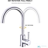 EYN Krom nizkotlačna kuhinjska armatura za grelnik (bojler) | Pipa NT1311 | Shoptok.si