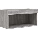  Komplet TV omaric LED 8-delni siva sonoma inženirski | Shoptok.si
