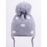 Yoclub Kids's Girls' Winter Hat CZZ-0496G-AA20 | Shoptok.si