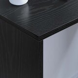  Stol za zid Zidne Crni hrast 80 x 45 x 30 cm Konstruirano drvo | shoptok.hr