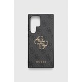 Guess Etui za telefon Samsung Galaxy S23 Ultra siva barva Cene