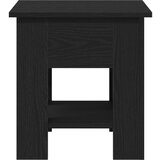  Stolić za kavu Crna Oslikana hrast 40x40x42 cm Konstruirano drvo | shoptok.hr