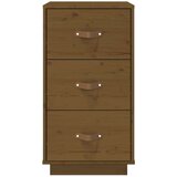 vidaXL Noćni ormarić boja meda 40 x 40 x 75 cm od masivne borovine | shoptok.hr
