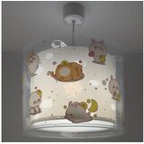 Dalber 41762E - Dečiji luster KAWAII FRIENDS 1xE27/15W/230V siva | Eponuda.com