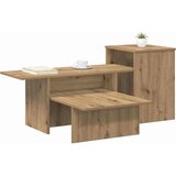  Konzolna stolica Umjetnički hrast 91,5 x 35 x 38,5 cm | shoptok.hr