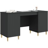  Stol s policom Crna 142,5 x 50 x 75 cm Konstruirano drvo | shoptok.hr