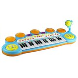 Lean_Toys Otroška klaviatura z mikrofonom in stolom | Shoptok.si