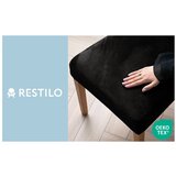 Restilo Črne raztegljive prevleke v kompletu 4 ks za stol 48 cm Sento – | Shoptok.si
