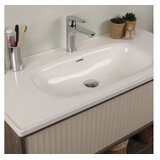 Hanah home Kupatilski ormarić sa umivaonikom i ogledalom (2 komada) Elegant Grey Hrast | Eponuda.com