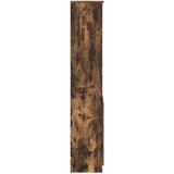 vidaXL Visoka ploča dimljeni hrast 37,5x35x180 cm izrađeno drvo | shoptok.hr